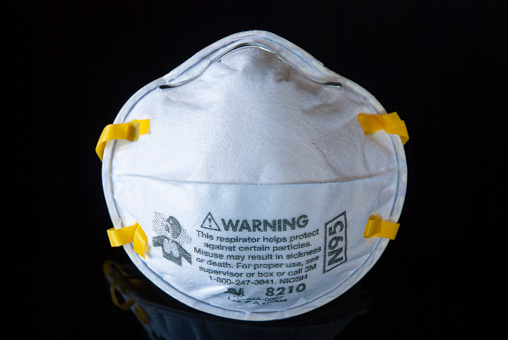 Personal Protective Equipment (PPE) N95 face mask