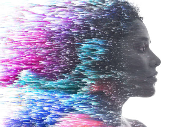 istock A portrait combined with a digital illustration 1217010600
