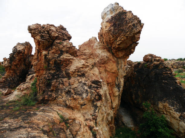 istock rock formation by extreme weathering 1217010844