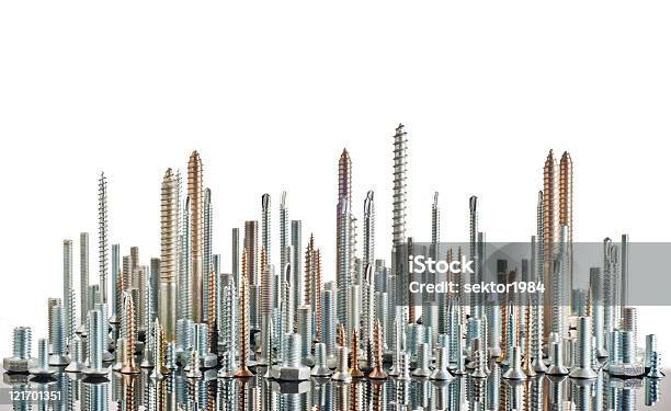 Metal Bolts Stock Photo - Download Image Now - Bolt - Fastener, Color Image, Horizontal
