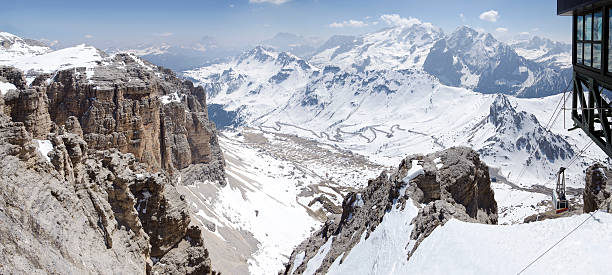 istock Panorama of the Dolomites. 121701580