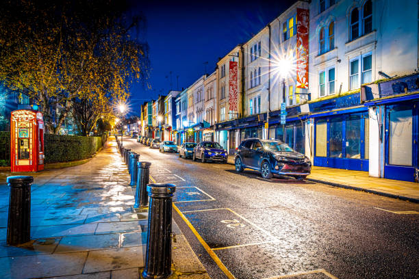istock Notting Hill in the night, London, UK 1217017493