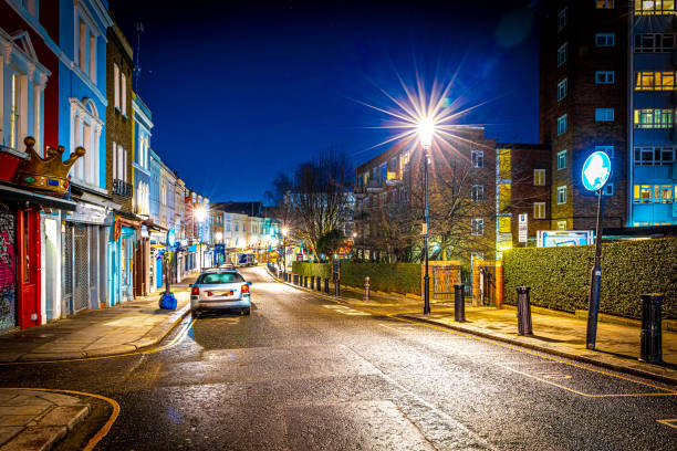 istock Notting Hill in the night, London, UK 1217018092