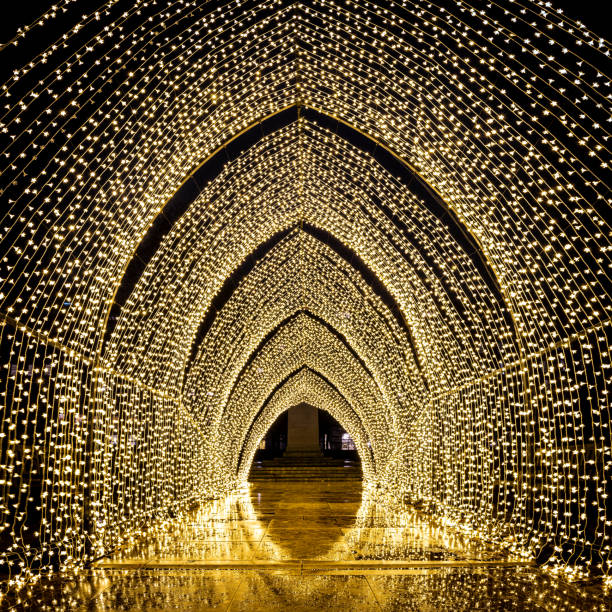 istock Christmas lights and decorations in London, UK 1217018490