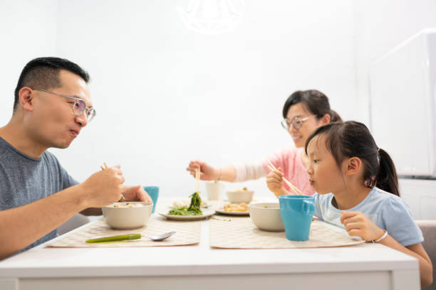 istock Family lunch time 1217018729