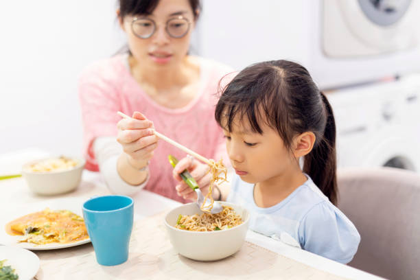 istock Healthy dinner for a little girl 1217018851