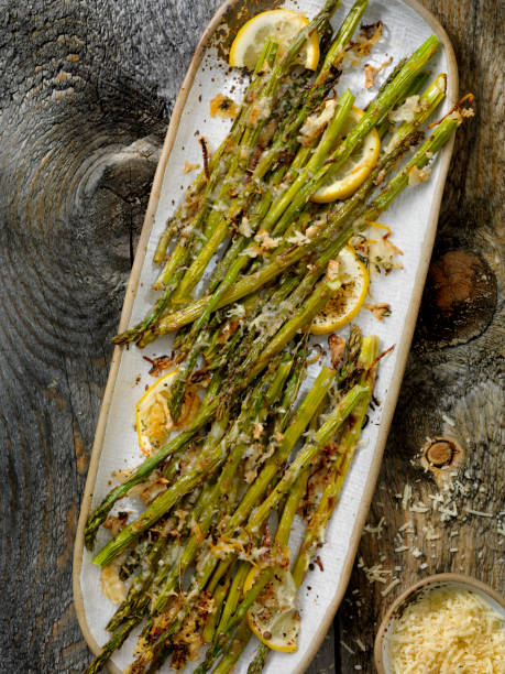 istock Lemon, Garlic and Parmesan Roasted Asparagus 1217026423