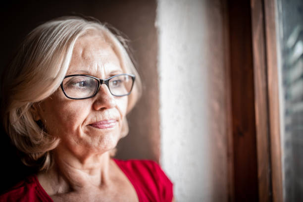 istock Lonely senior woman - Quarantine 1217027511