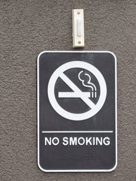 istock No smoking and doorbell 1217033044