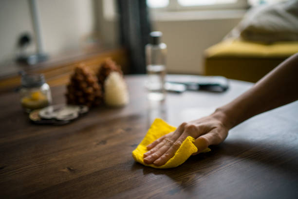 istock woman clean home 1217038091