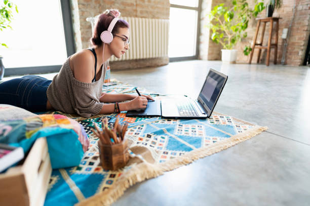 istock It's a treat to work from your cozy home 1217044038