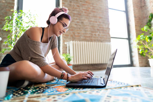 istock Best place to work from is home 1217044043