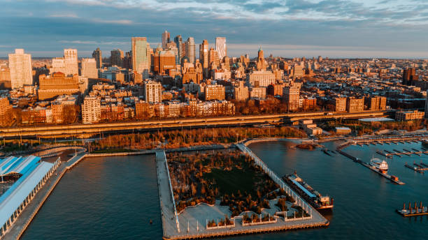istock Aerial view of Brooklyn NYC 1217048517