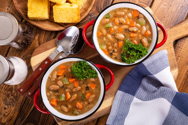 istock Bowl of Tasty Bean Soup 1217049598