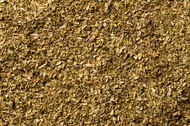 Oregano spice detail macro texture background pattern