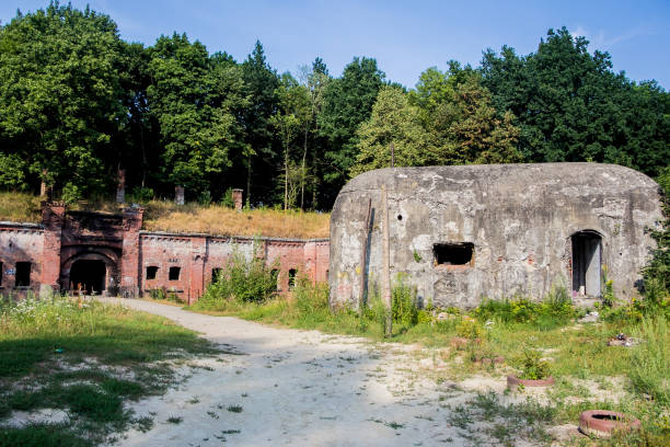 istock Entrance to abandoned Prussian fort 1217053884