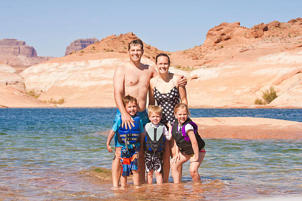 istock Family on a fun summer vacation together 121705463