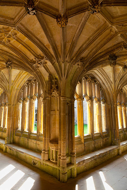 istock Cloister at Lacock Abbey 121705488