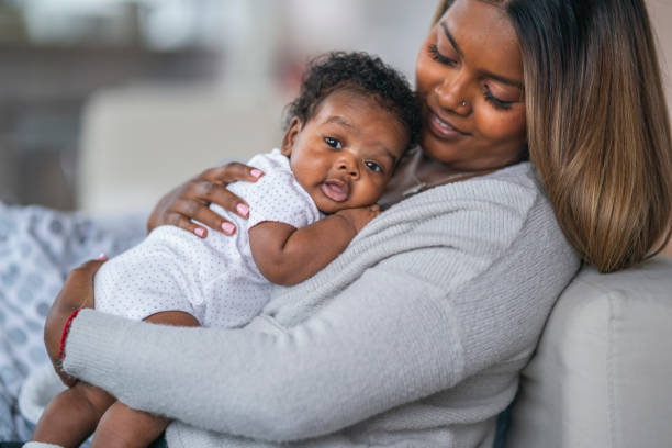 istock Mother and baby spend precious time together 1217055942