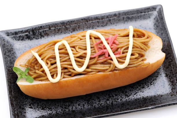 Yakisoba Bread Stock Photos, Pictures & Royalty-Free Images - iStock