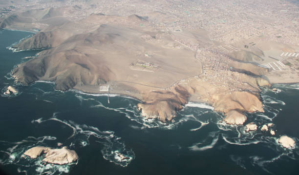 istock View from the plane on arrival in Lima 1217068130
