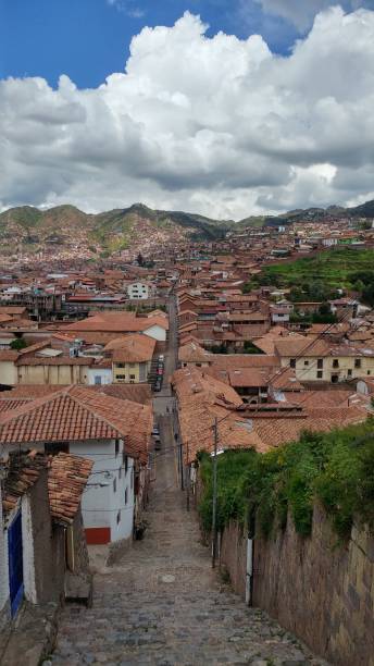 istock Houses and street in Cusco Peru 1217068169