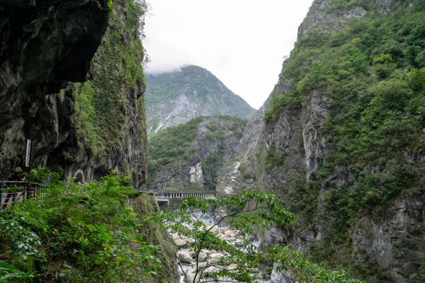 istock Taroko national park mountain hill (Taroko gorge scenic area) in Taiwan. 1217074031