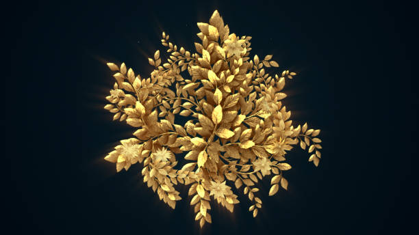 istock 3d render, elegant flowers, dramatic floral arrangement 1217083710