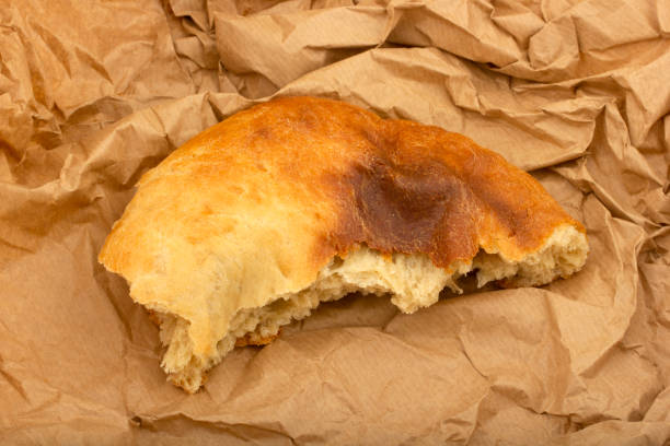 istock Tandoori bread  background texture close up 1217085152