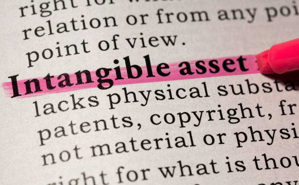 istock definition of Intangible asset 1217096025