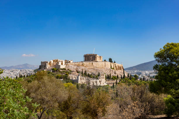Parthenon on the Acropolis Athens Greece