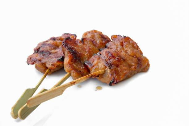 istock Thailand, Backgrounds, Bamboo - Material, Barbecue Grill, Beef 1217105941