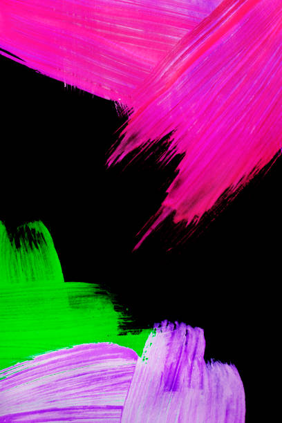 istock Colorful brush strokes isolated 1217108419