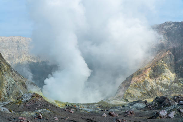 istock White Island in New Zea Land 1217109160