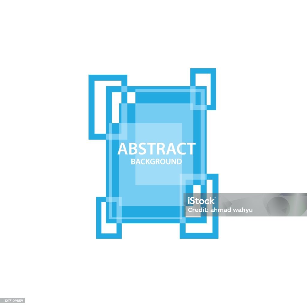 Abstract Shape Background Frame Vector Stock Illustration - Download ...