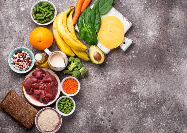 istock Natural sources of vitamin B9 1217111938