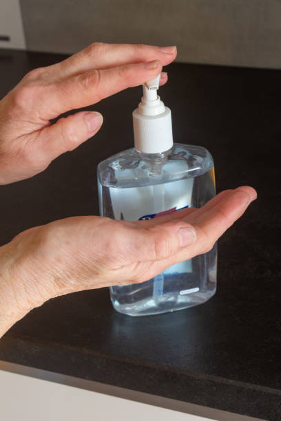 istock To put hydro-alcoholic gel on hands 1217121494
