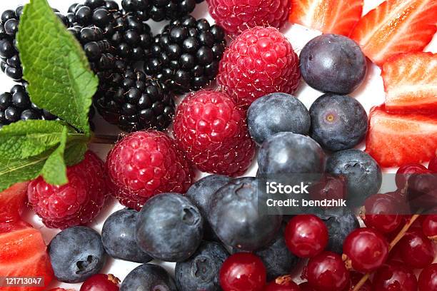 Berries Stock Photo - Download Image Now - Berry Fruit, Blackberry - Fruit, Blueberry