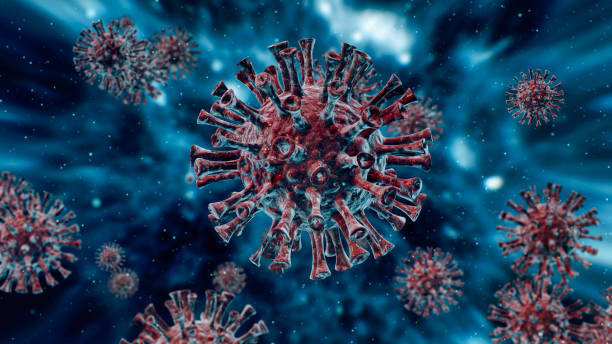 istock Abstract Coronavirus COVID-19 or various virus backgrounds 1217139594
