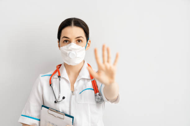 istock Doctor wearing facemask 1217139598