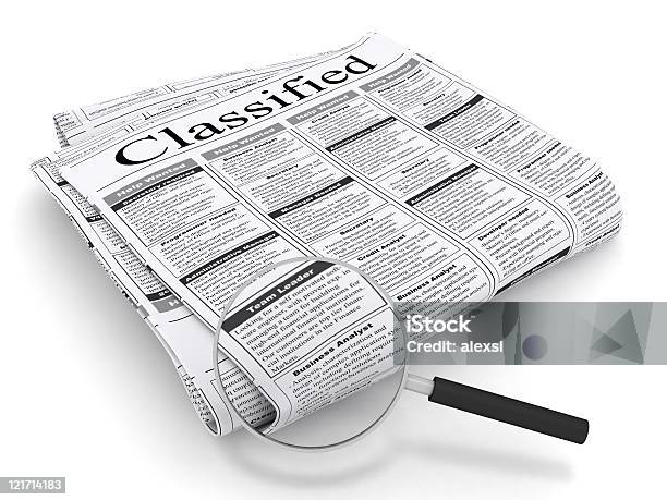 Classificados - Fotografias de stock e mais imagens de Analisar - Analisar, Classificados, Comunicação