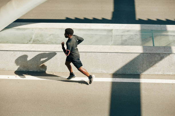 istock Man running in the morning 1217149547