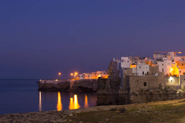istock Italian Seaside Town at Dusk 1217156864