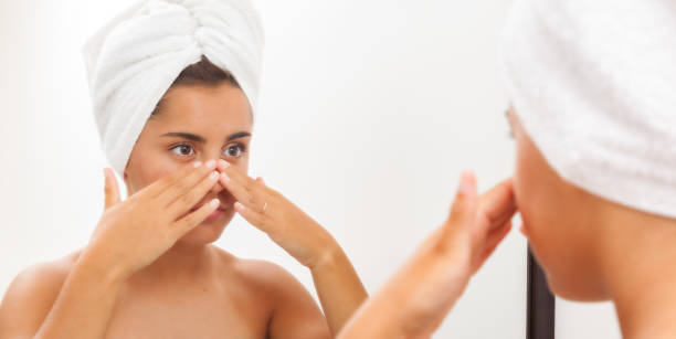 istock WOMAN IN A BATHROOM 1217161062