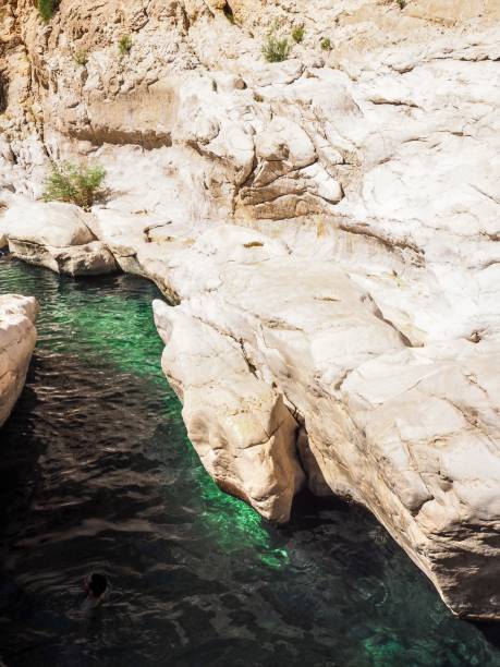 istock Natural Swimming Pool at Wadi Bani Khalid, Oman 1217165525