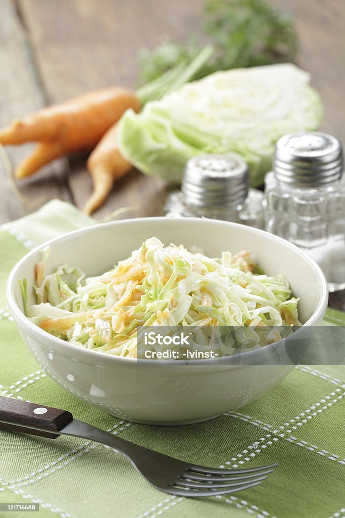 Coleslaw  Appetizer Stock Photo