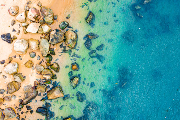 Top view of Stone Beach