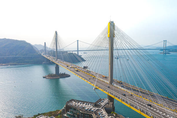 istock Ting Kau Bridge in Hong Kong 1217170304
