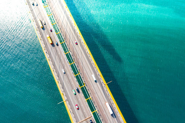 Ting Kau Bridge in Hong Kong