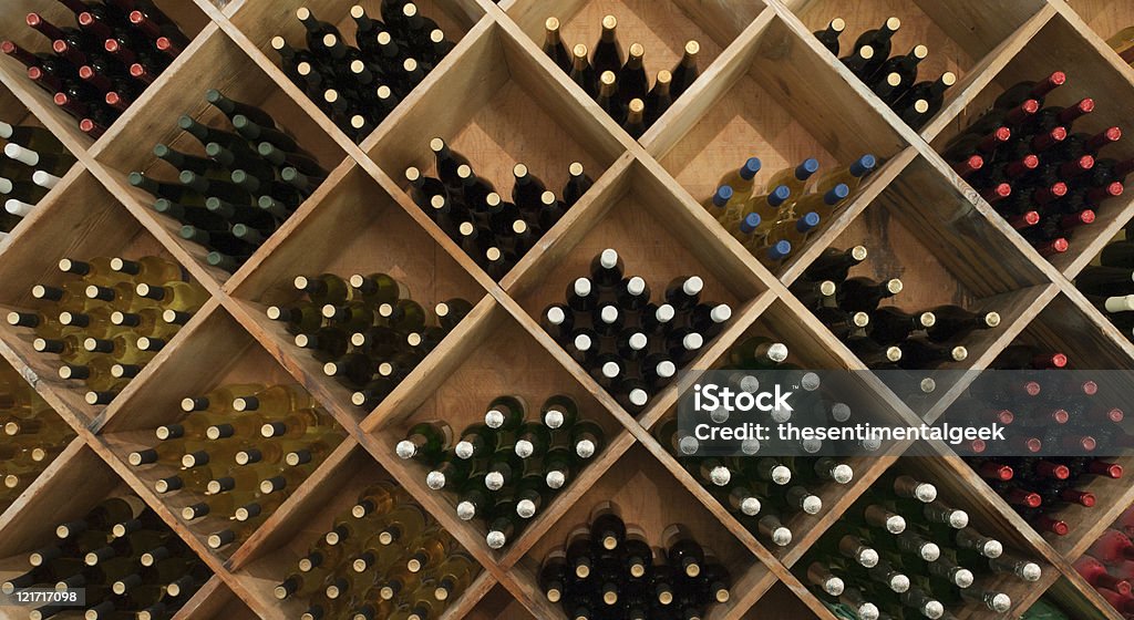Wine Rack  Wine Rack Stock Photo